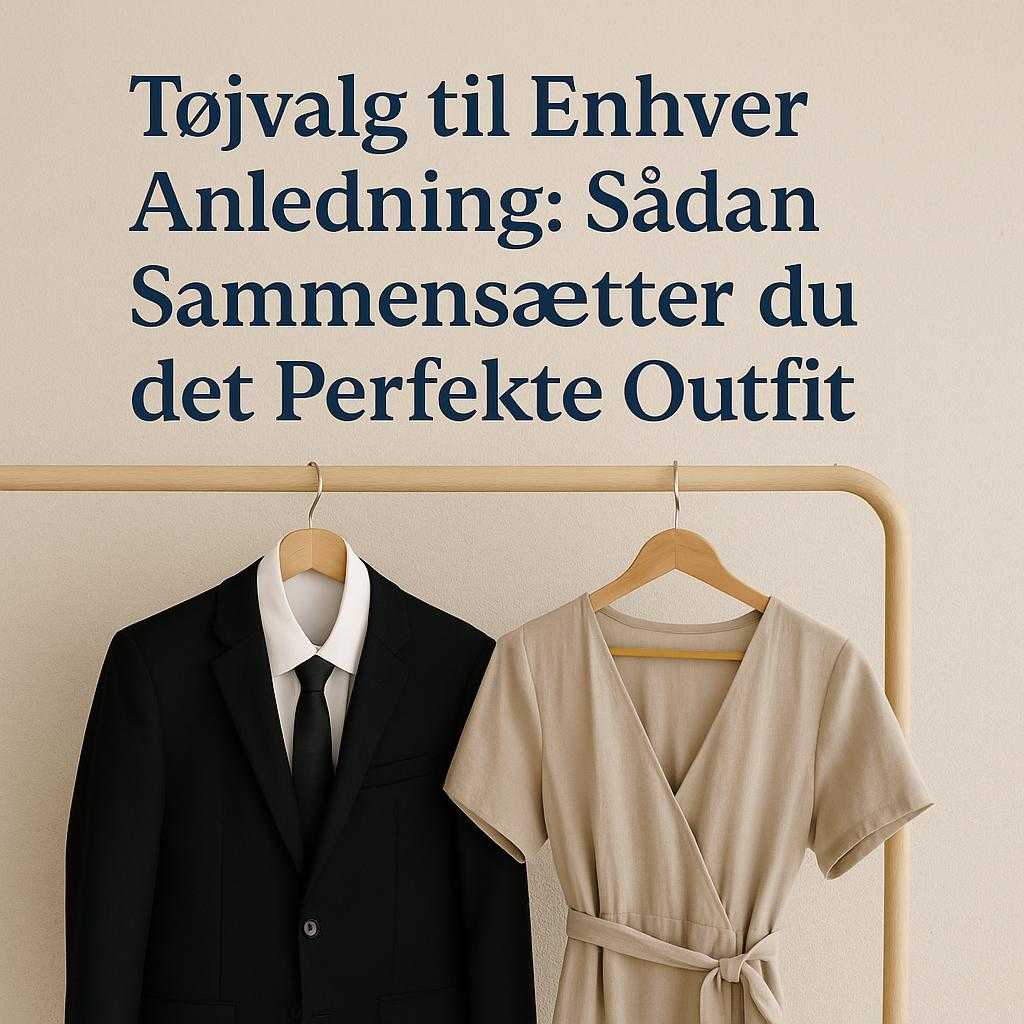 ´Tøjvalg til Enhver Anledning: Sådan Sammensætter du det Perfekte Outfit