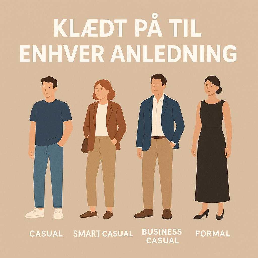 ´Tøjvalg til alle anledninger – din guide til det perfekte outfit