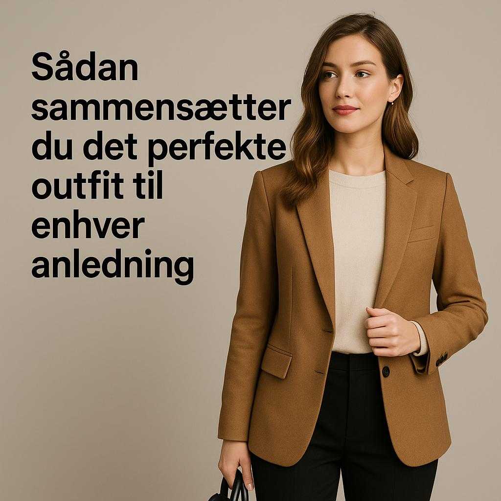 ´Sådan sammensætter du det perfekte outfit til enhver anledning