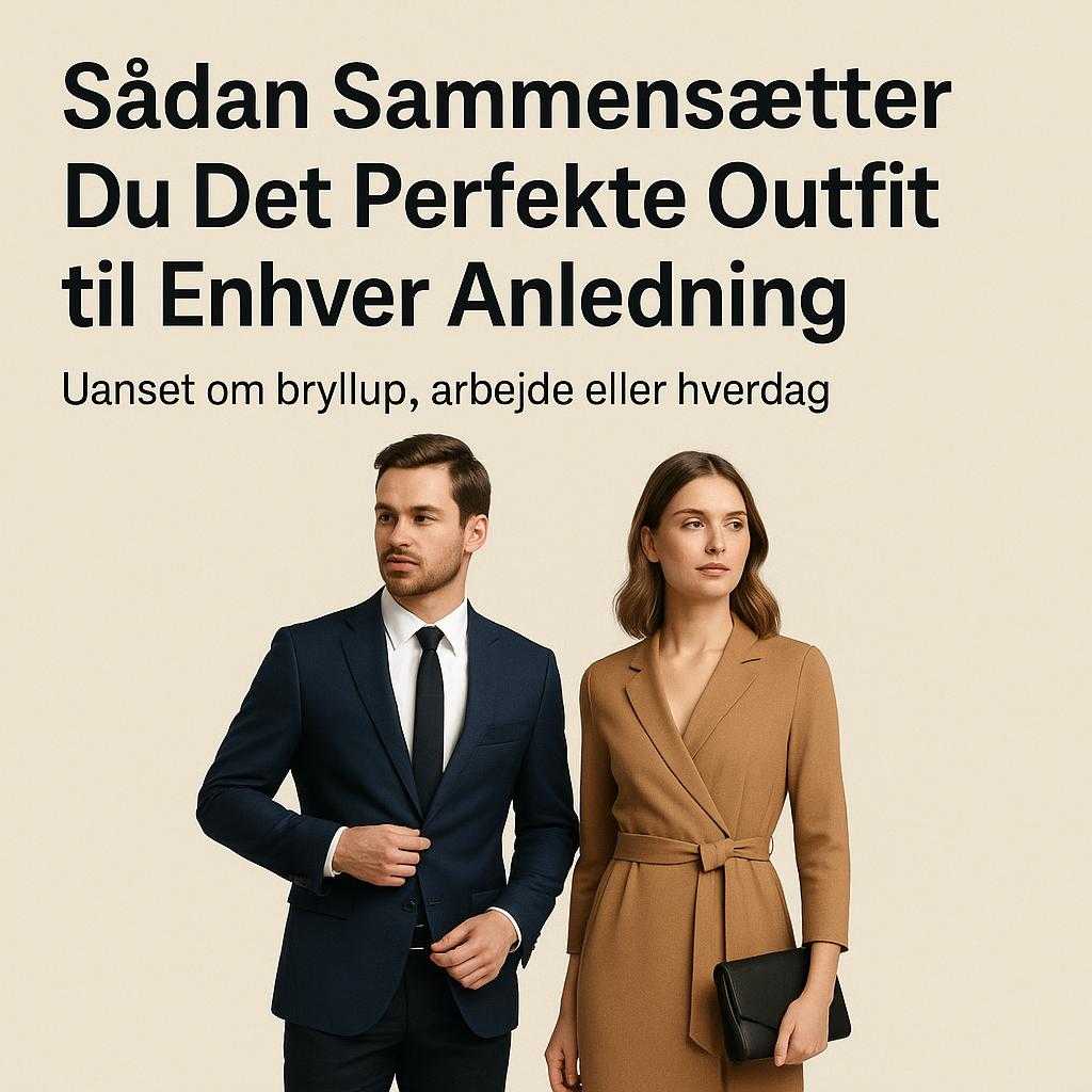 ´Sådan Sammensætter Du Det Perfekte Outfit til Enhver Anledning