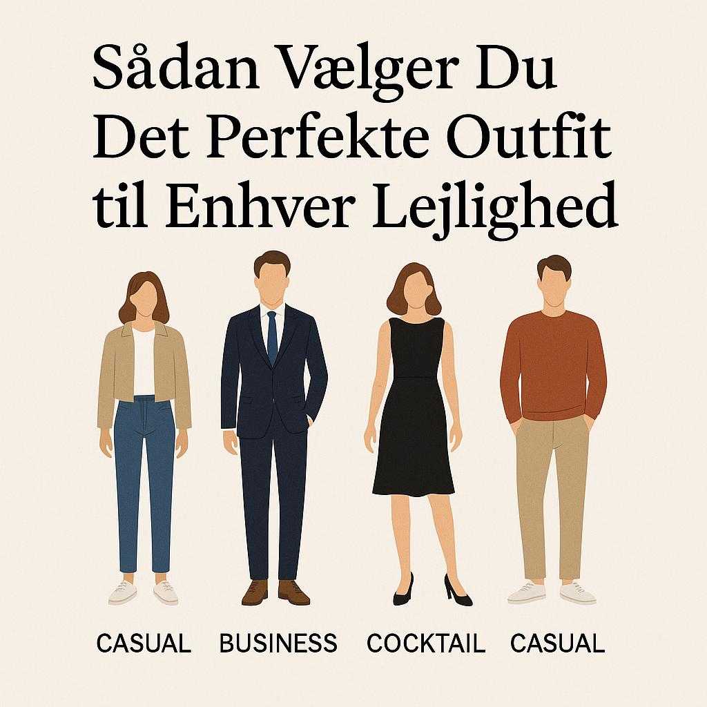 ´Sådan Vælger Du Det Perfekte Outfit til Enhver Lejlighed